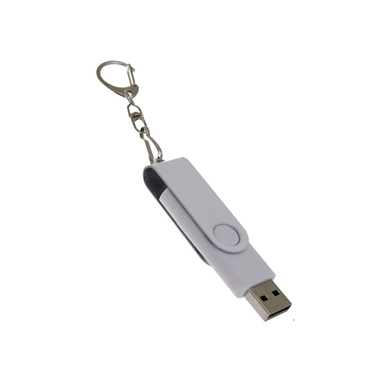 USB 2.0- флешка на 64 Гб с поворотным механизмом и дополнительным разъемом Type-C-2