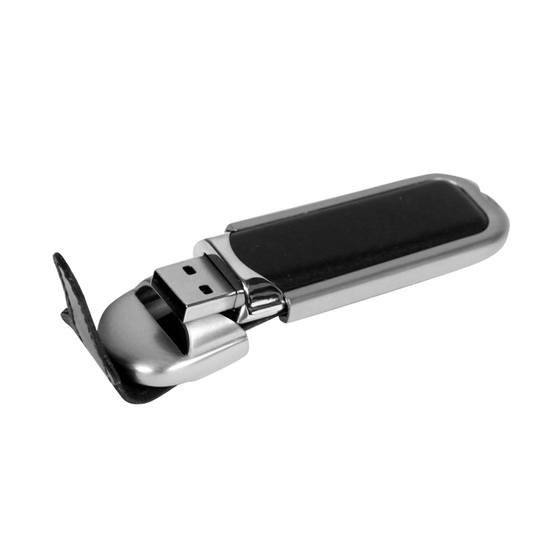 USB 2.0- флешка на 64 Гб с массивным классическим корпусом-1