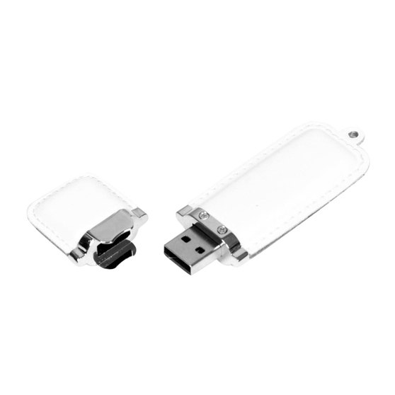 USB 2.0- флешка на 16 Гб классической прямоугольной формы-1