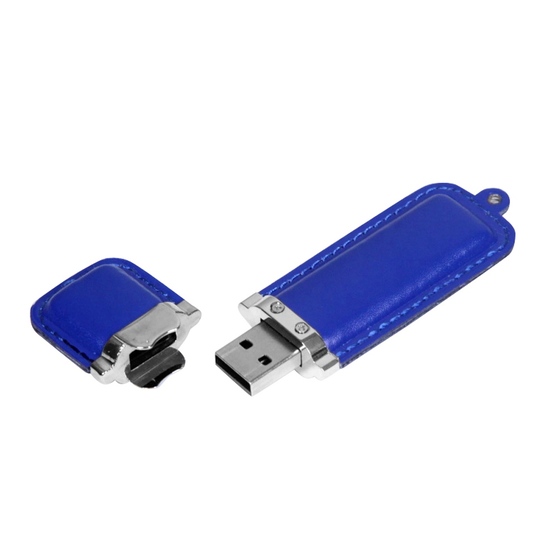 USB 2.0- флешка на 32 Гб классической прямоугольной формы-1