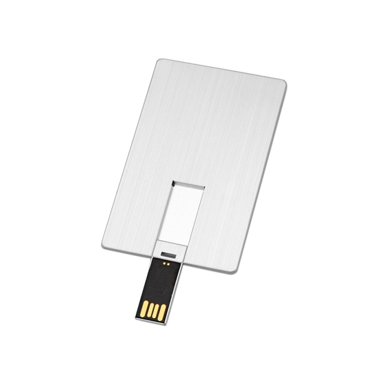 USB-флешка на 16 Гб «Card Metal» в виде металлической карты-1