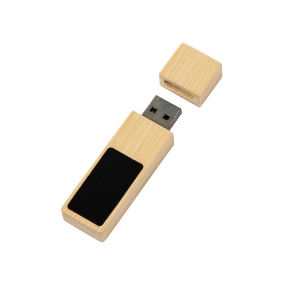 USB 2.0- флешка на 32 Гб c подсветкой логотипа «Bamboo LED»-1