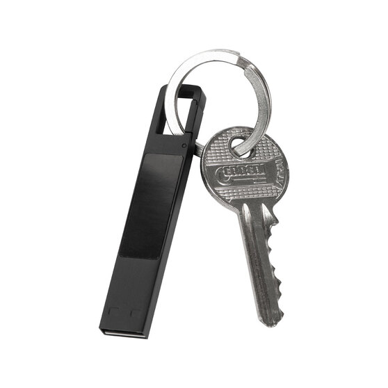 USB 2.0- флешка на 32 Гб c подсветкой логотипа «Hook LED»-3