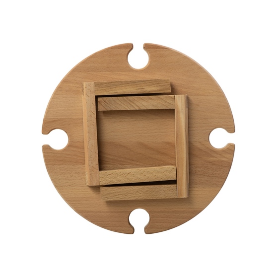 Деревянный столик на складных ножках «Outside party»-5
