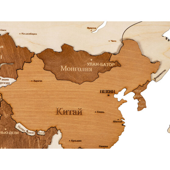 Интерьерная карта мира «World»-5