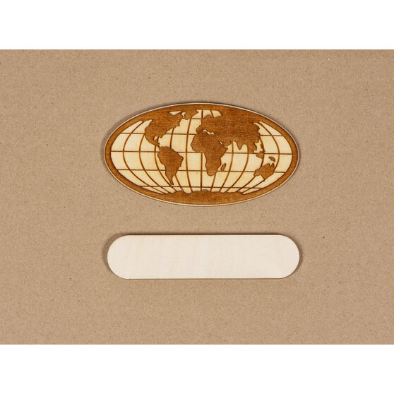 Интерьерная карта мира «World»-13