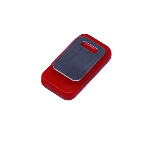 USB 2.0- флешка промо на 32 Гб прямоугольной формы, выдвижной механизм-1