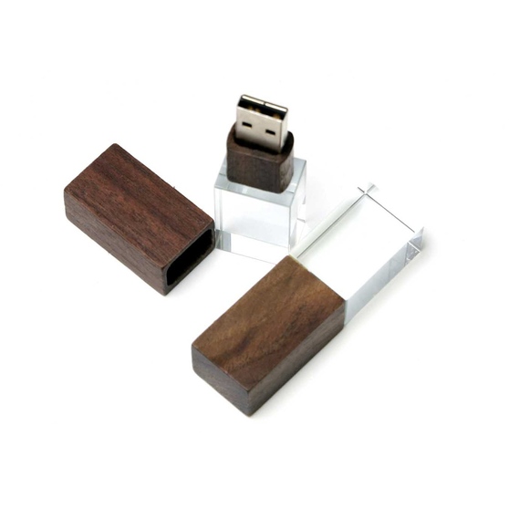 USB 2.0- флешка на 64 Гб прямоугольной формы-2