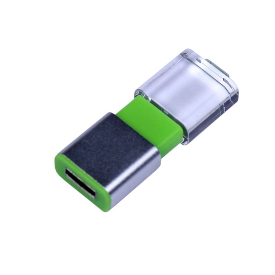USB 2.0- флешка промо на 32 Гб прямоугольной формы, выдвижной механизм-1