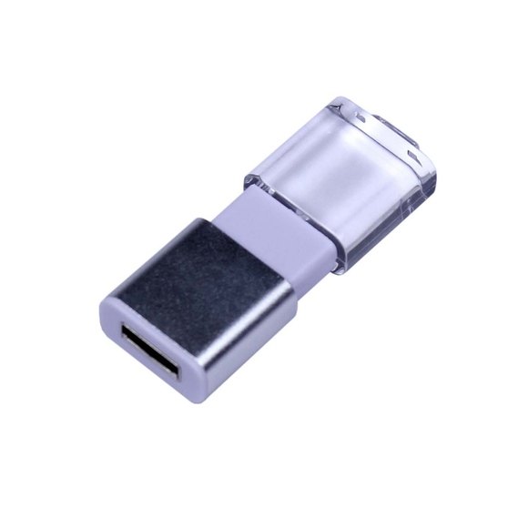USB 2.0- флешка промо на 32 Гб прямоугольной формы, выдвижной механизм-1
