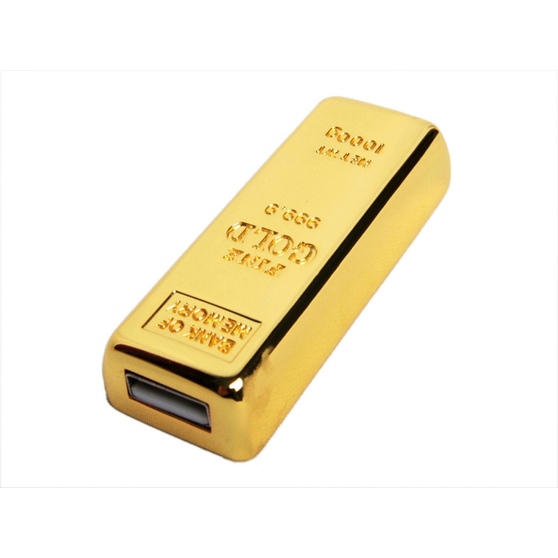 USB 3.0- флешка на 64 Гб в виде слитка золота-1
