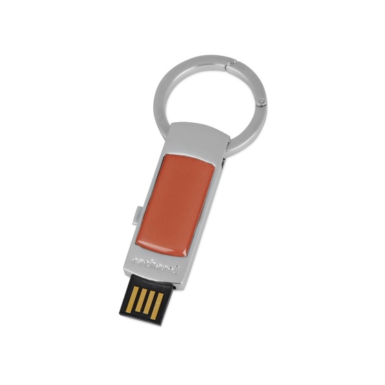 Подарочный набор: брелок с USB-флешкой на 4 Гб, ручка шариковая-1