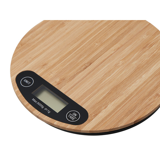 Бамбуковые кухонные весы «Scale»-2