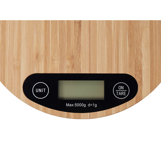 Бамбуковые кухонные весы «Scale»-3