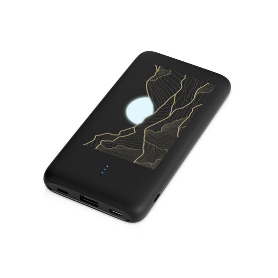 Внешний беспроводной аккумулятор с подсветкой лого «Reserve X», 8000 mAh-2