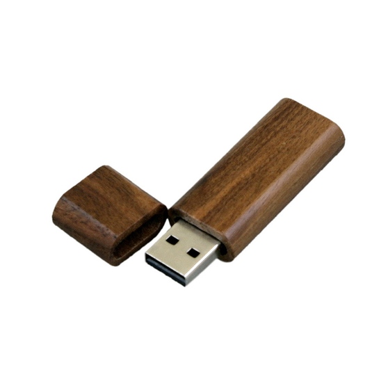 USB 2.0- флешка на 32 Гб эргономичной прямоугольной формы с округленными краями-1