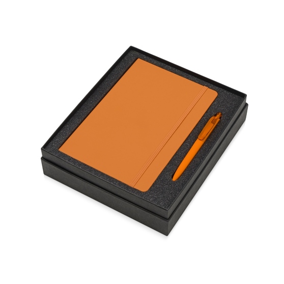 Подарочный набор Vision Pro soft-touch с ручкой и блокнотом А5-1
