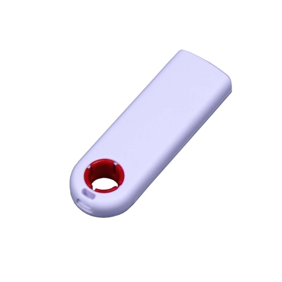 USB 3.0- флешка промо на 64 Гб прямоугольной формы, выдвижной механизм-1