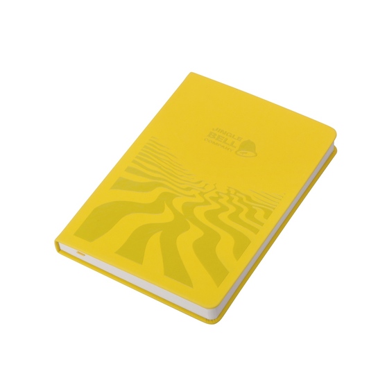 Бизнес-блокнот А5 «C2» soft-touch с УФ-печатью-2