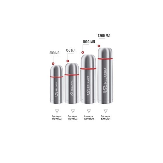 Термос Relaxika «102» 2 чашки-16