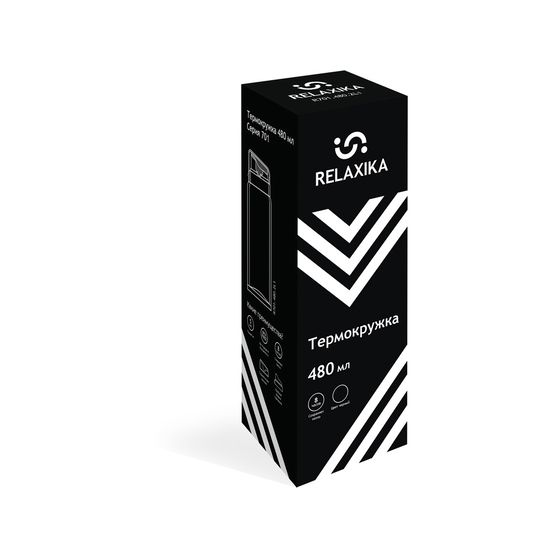 Термос Relaxika «701», 480 мл-17