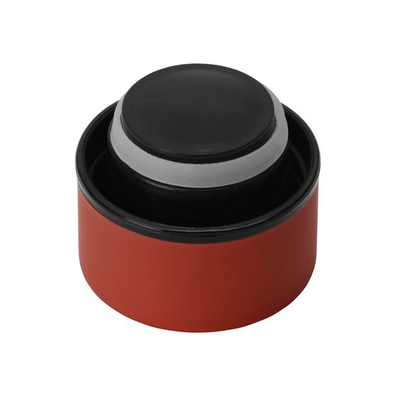 Вакуумная термобутылка с медной изоляцией «Cask», soft-touch, тубус, 500 мл-5