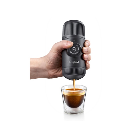 Ручная мини кофемашина «Nanopresso» + кейс для хранения-1