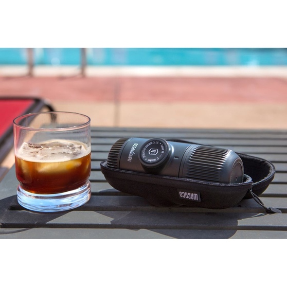 Ручная мини кофемашина «Nanopresso» + кейс для хранения-4