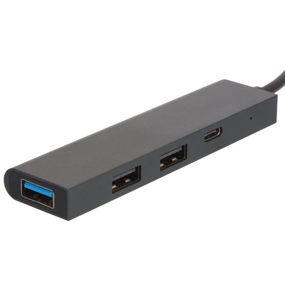 USB-хаб «Command» с коннектором 2-в-1 USB-C и USB-A, 2.0/3.0-1