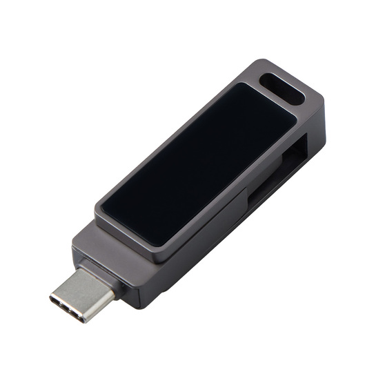 USB3.0/ Type-C флешка 2в1 на 32 ГБ «Спинлайт» с подсветкой-2