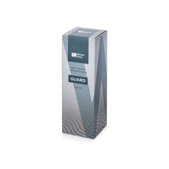 Вакуумная термокружка c кнопкой «Guard», soft-touch, 400 мл-9