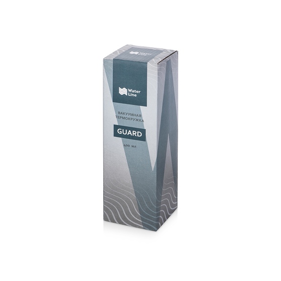 Вакуумная термокружка c кнопкой «Guard», soft-touch, 400 мл-8