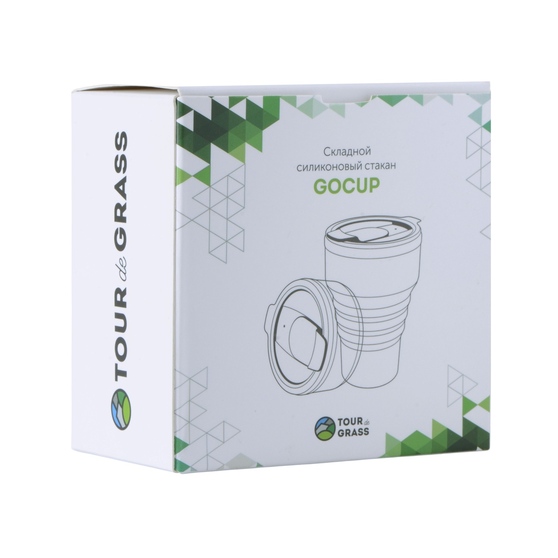 Силиконовый складной стакан «GoCup»-6