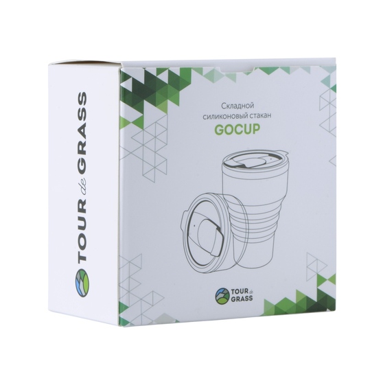 Силиконовый складной стакан «GoCup»-6