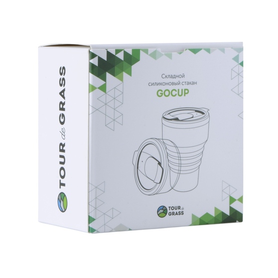 Силиконовый складной стакан «GoCup»-6