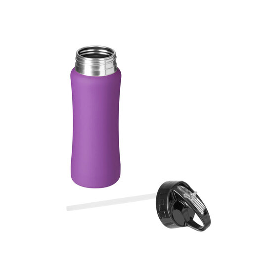 Бутылка для воды "Bottle C1", сталь, soft touch, 600 мл-2
