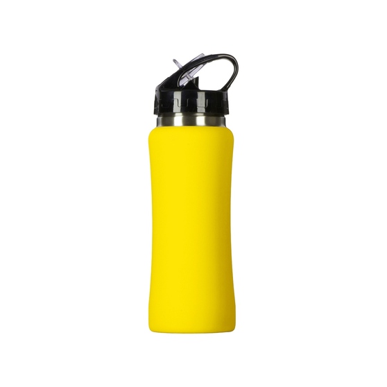 Бутылка для воды "Bottle C1", сталь, soft touch, 600 мл-4