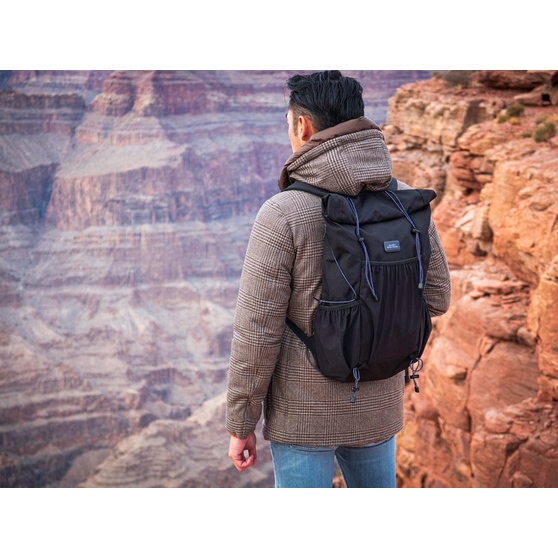 Складывающийся рюкзак-мессенджер «Venturer Eco» для ноутбука 16"-10