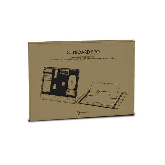 Складная подставка для ноутбука и органайзер для аксессуаров «Clipboard Pro»-8