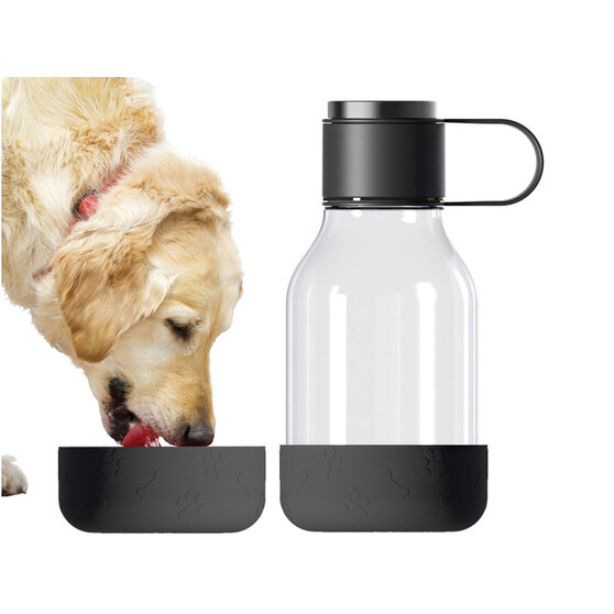 Бутылка для воды 2-в-1 «Dog Bowl Bottle» со съемной миской для питомцев, 1500 мл-5