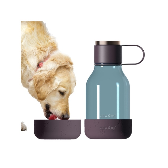 Бутылка для воды 2-в-1 «Dog Bowl Bottle» со съемной миской для питомцев, 1500 мл-1