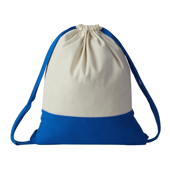 Рюкзак-мешок Cotton из хлопка, 170 г/м2-2