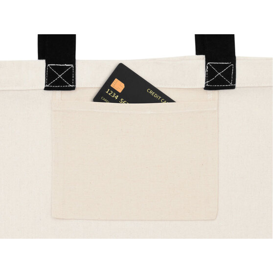Сумка для шоппинга «Cotton» из переработанного хлопка, 280 г/м2-5