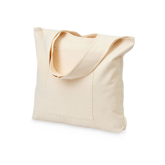 Сумка-шоппер «Vest» из хлопка 340 г/м2-1