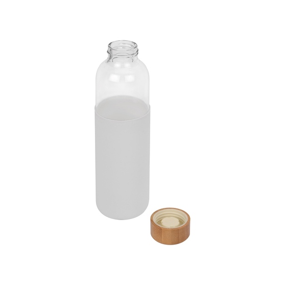 Стеклянная бутылка для воды в силиконовом чехле «Refine»-2
