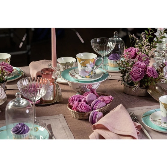 Набор чашка и блюдце «TEA SET ALICE»-11