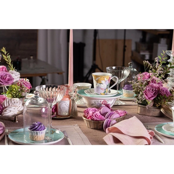 Набор чашка и блюдце «TEA SET ALICE»-12