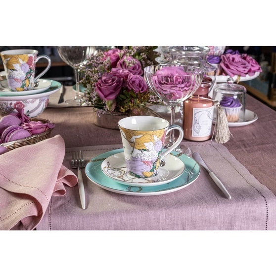 Набор чашка и блюдце «TEA SET ALICE»-20