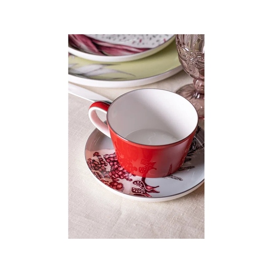 Набор чашка и блюдце «TEA SET 1 BLU»-6