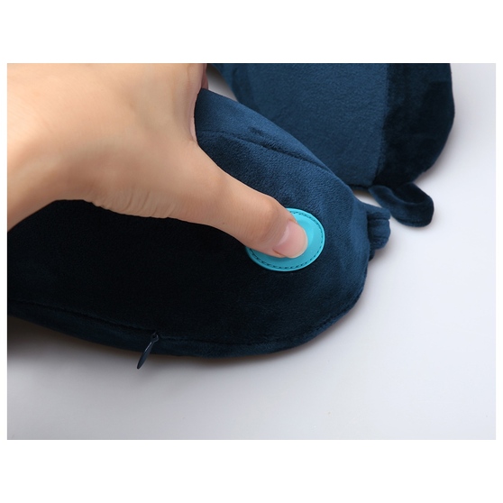 Подушка для путешествий со встроенным массажером «Massage Tranquility Pillow»-3